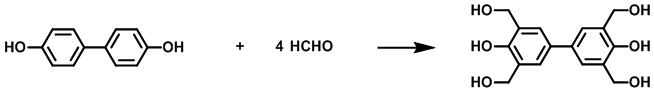 Methylolification reaction